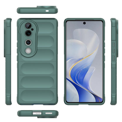 vivo S19 Pro 5G Magic Shield TPU + Flannel Phone Case - Stylish, Durable, and Lightweight Protection