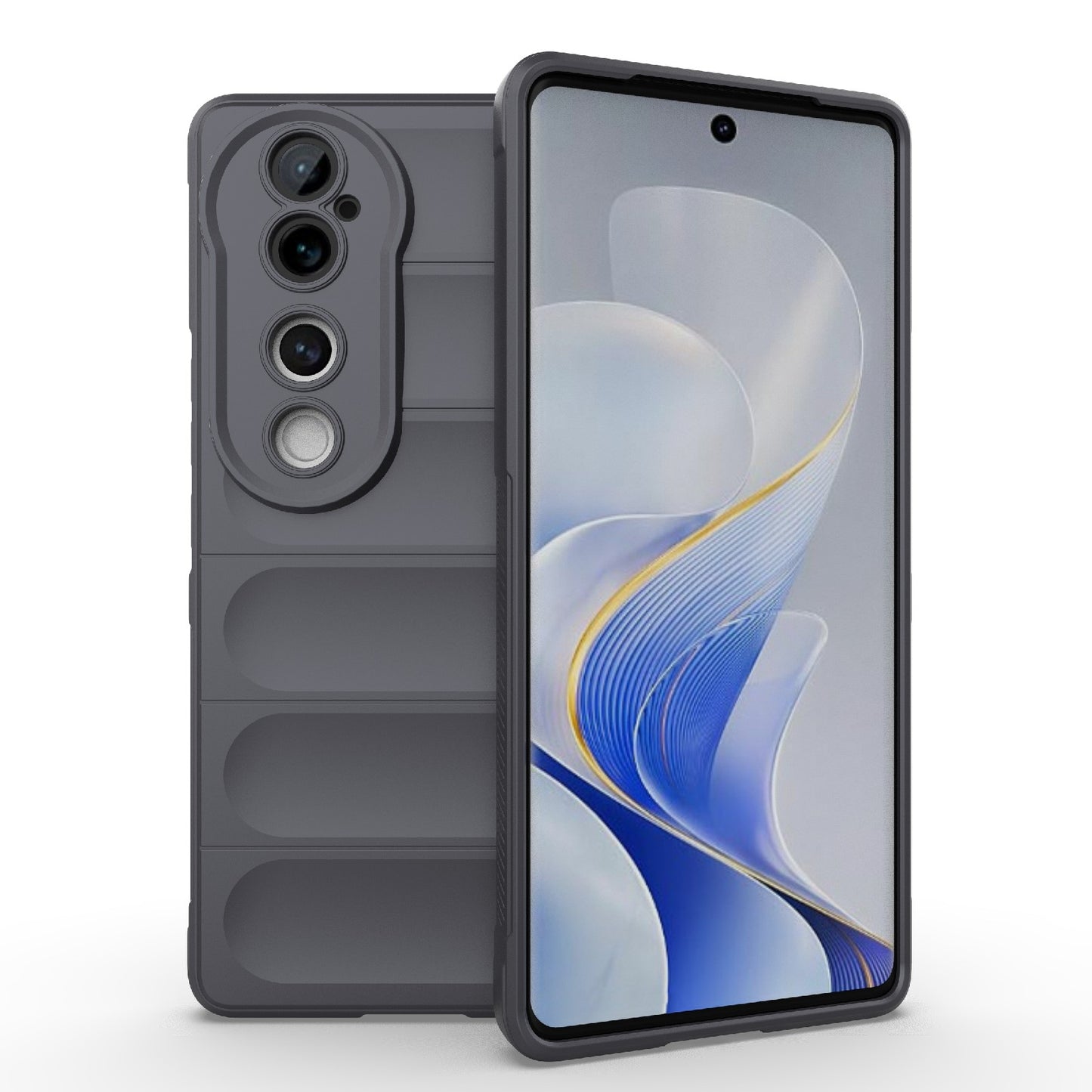 vivo S19 Pro 5G Magic Shield TPU + Flannel Phone Case - Stylish, Durable, and Lightweight Protection