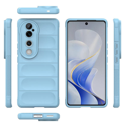 vivo S19 Pro 5G Magic Shield TPU + Flannel Phone Case - Stylish, Durable, and Lightweight Protection