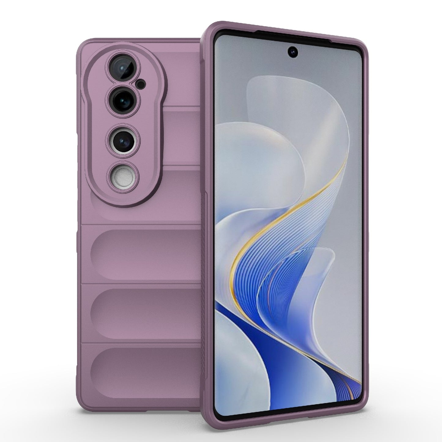 vivo S19 Pro 5G Magic Shield TPU + Flannel Phone Case - Stylish, Durable, and Lightweight Protection