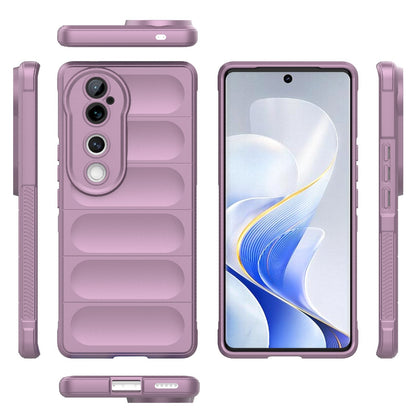 vivo S19 Pro 5G Magic Shield TPU + Flannel Phone Case - Stylish, Durable, and Lightweight Protection