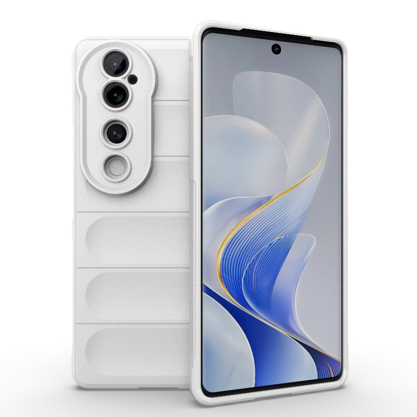 vivo S19 Pro 5G Magic Shield TPU + Flannel Phone Case - Stylish, Durable, and Lightweight Protection