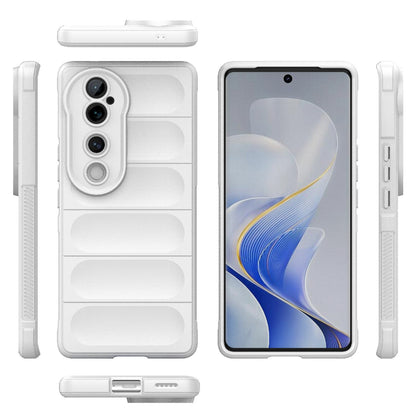 vivo S19 Pro 5G Magic Shield TPU + Flannel Phone Case - Stylish, Durable, and Lightweight Protection