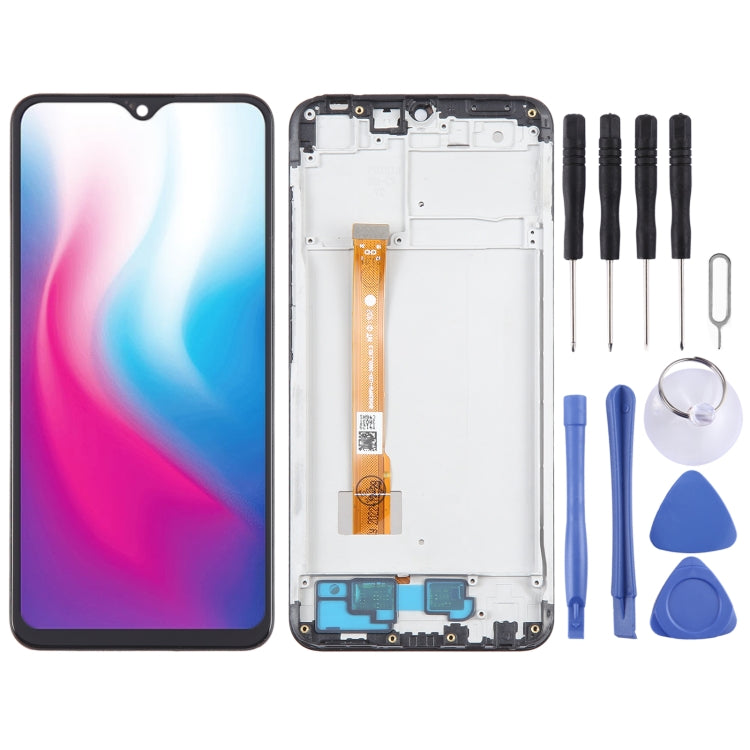 OEM Full Assembly LCD Screen and Digitizer for Vivo Y91 with Frame - Replacement Part