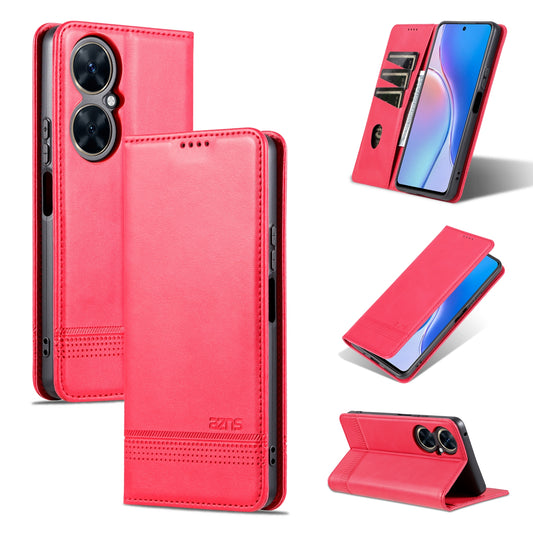 Huawei Maimang 20 Leather Wallet Case with Card Holder & Magnetic Closure