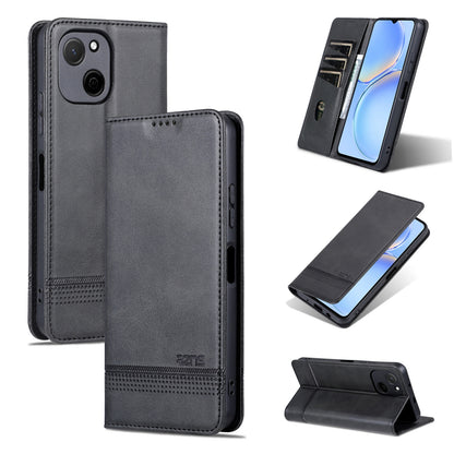 Huawei Maimang A20 Leather Wallet Case with Card Holder & Magnetic Closure