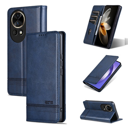 Huawei Nova 12 Leather Wallet Case with Card Holder & Magnetic Closure