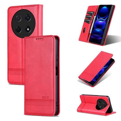 Huawei Enjoy 70 Pro/Nova 12i Leather Wallet Case with Card Holder & Magnetic Closure