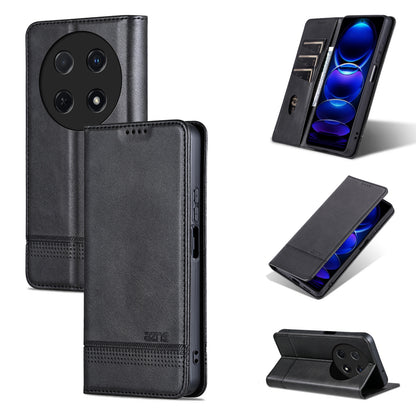 Huawei Enjoy 70 Pro/Nova 12i Leather Wallet Case with Card Holder & Magnetic Closure