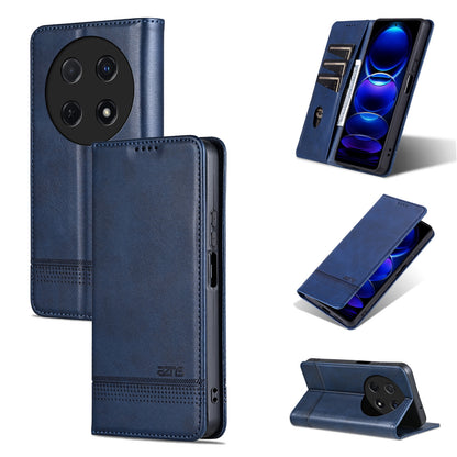 Huawei Enjoy 70 Pro/Nova 12i Leather Wallet Case with Card Holder & Magnetic Closure