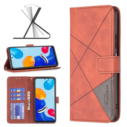 Google Pixel 8 Pro Rhombus Texture Leather Phone Case with Magnetic Buckle and Card Holder