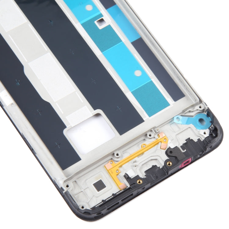 Original LCD Frame Bezel Plate for Vivo Y15a - Front Housing Replacement Part, Professional Installation Recommended