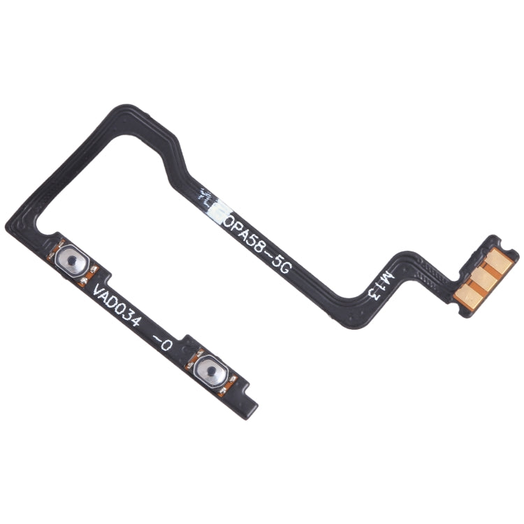 OPPO A78 OEM Volume Button Flex Cable Replacement - Power Button Repair Part, Professional Installation Recommended