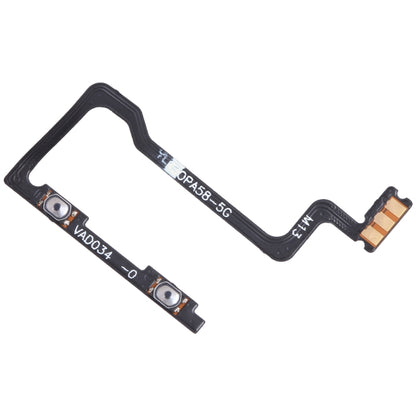 OPPO A78 OEM Volume Button Flex Cable Replacement - Power Button Repair Part, Professional Installation Recommended