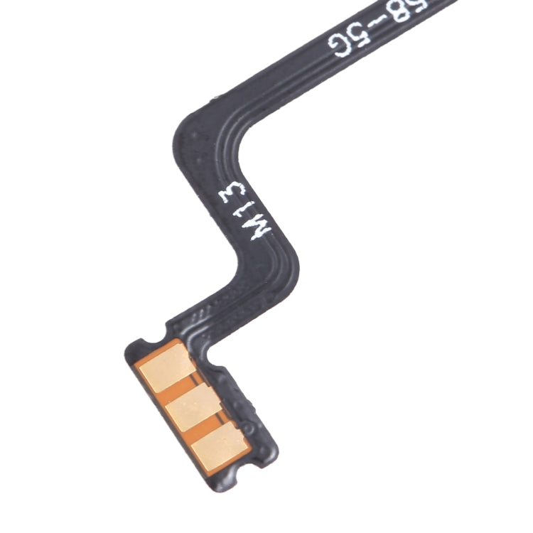 OPPO A78 OEM Volume Button Flex Cable Replacement - Power Button Repair Part, Professional Installation Recommended