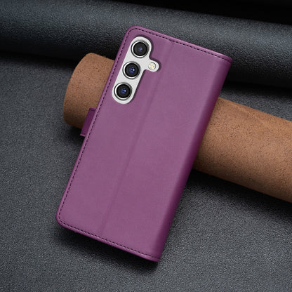 Samsung Galaxy A15 Leather Flip Phone Case with Zipper Wallet and 9 Card Slots, Durable PU + TPU Material