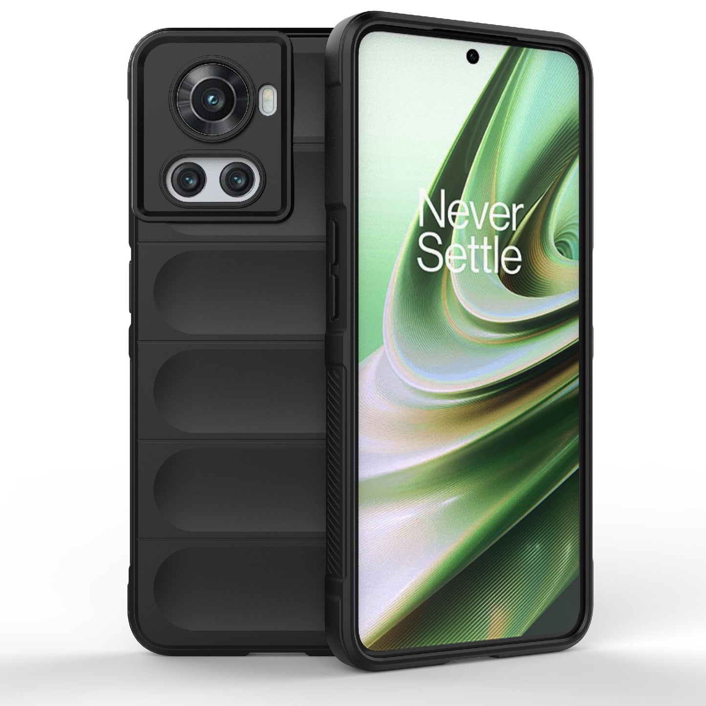 OnePlus 10R 5G Global Magic Shield TPU + Flannel Phone Case - Stylish, Durable, and Lightweight Protection