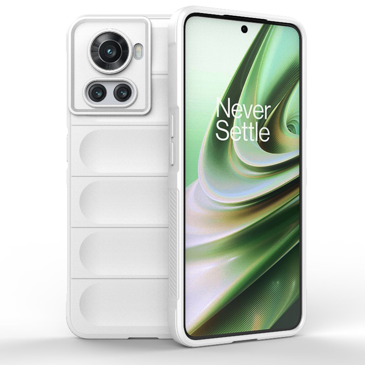 OnePlus 10R 5G Global Magic Shield TPU + Flannel Phone Case - Stylish, Durable, and Lightweight Protection