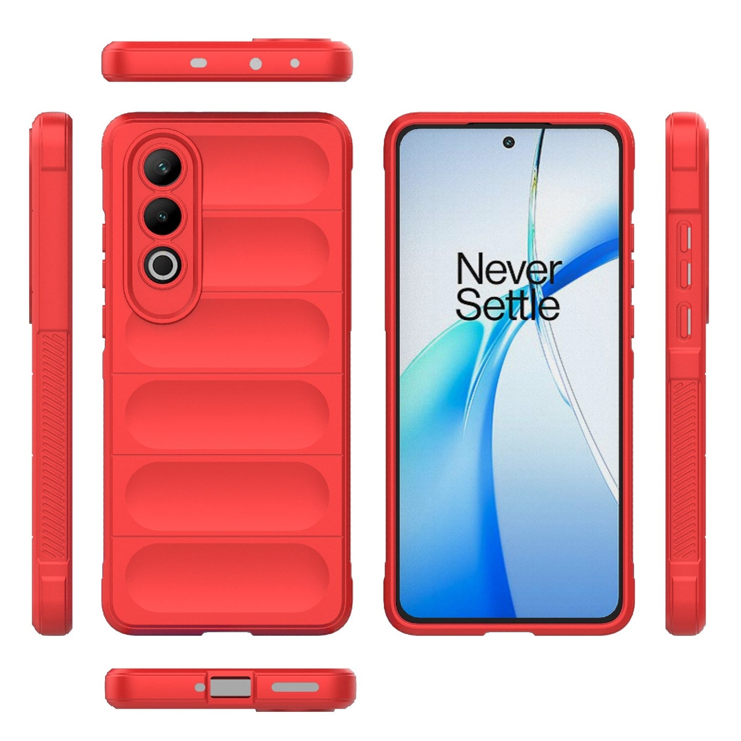 OnePlus Nord CE4 5G Global Magic Shield TPU + Flannel Phone Case - Stylish, Durable, and Lightweight Protection