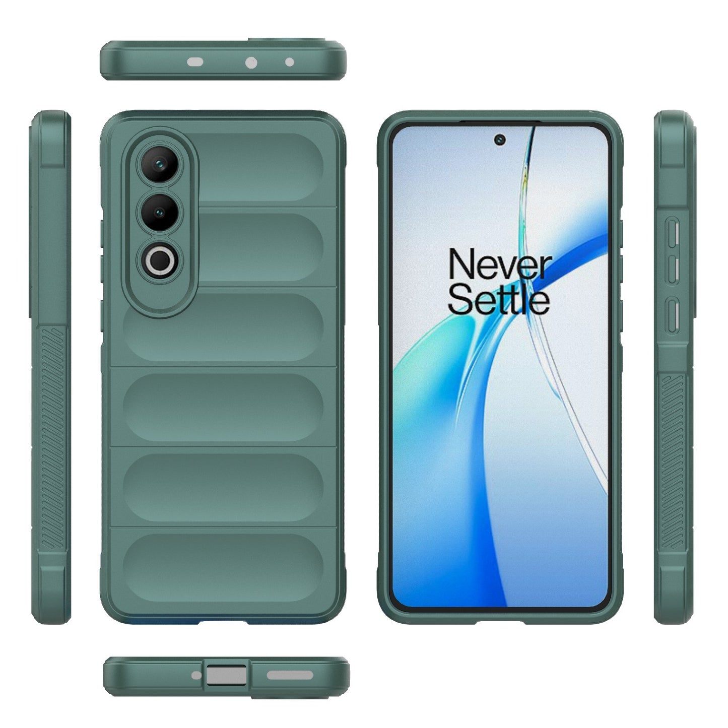 OnePlus Nord CE4 5G Global Magic Shield TPU + Flannel Phone Case - Stylish, Durable, and Lightweight Protection