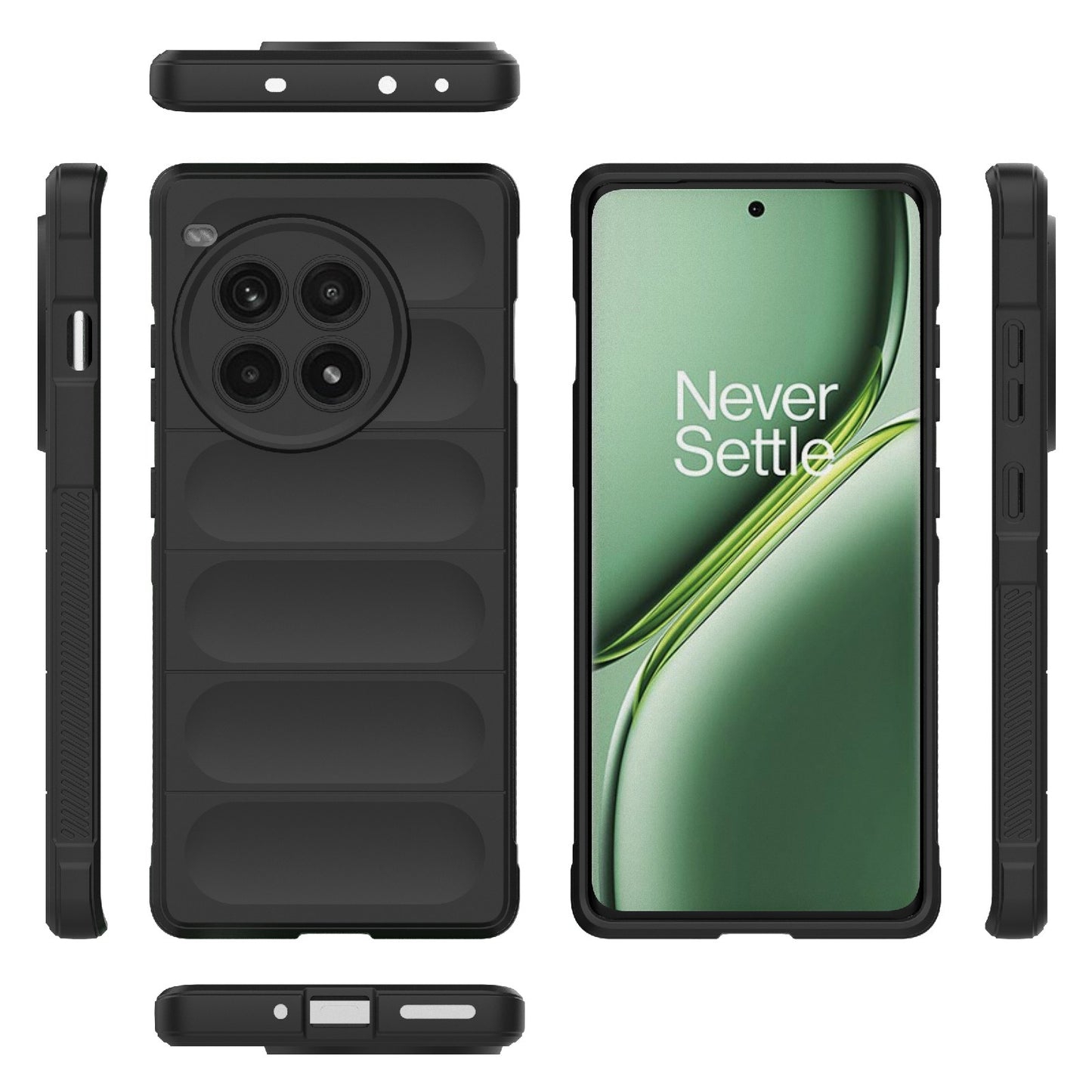 OnePlus Ace 3 Pro 5G Magic Shield TPU + Flannel Phone Case - Stylish, Durable, and Lightweight Protection