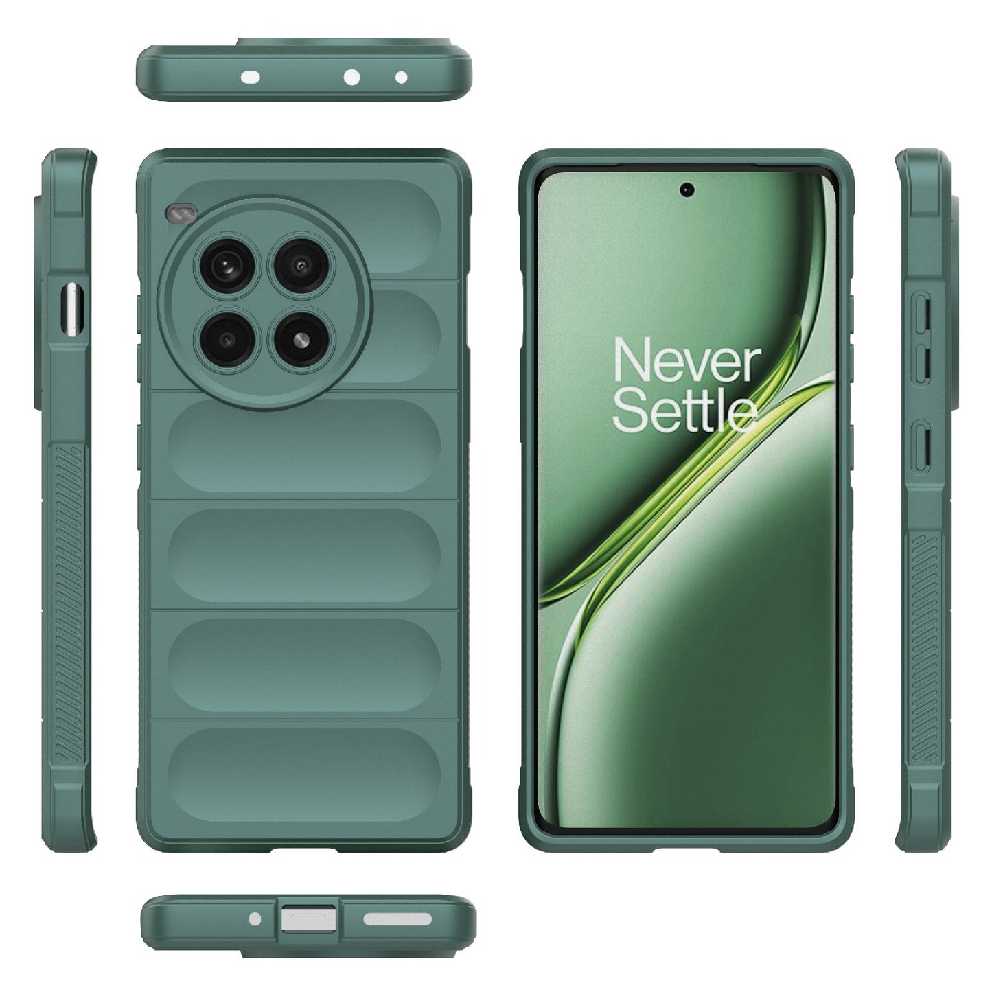 OnePlus Ace 3 Pro 5G Magic Shield TPU + Flannel Phone Case - Stylish, Durable, and Lightweight Protection