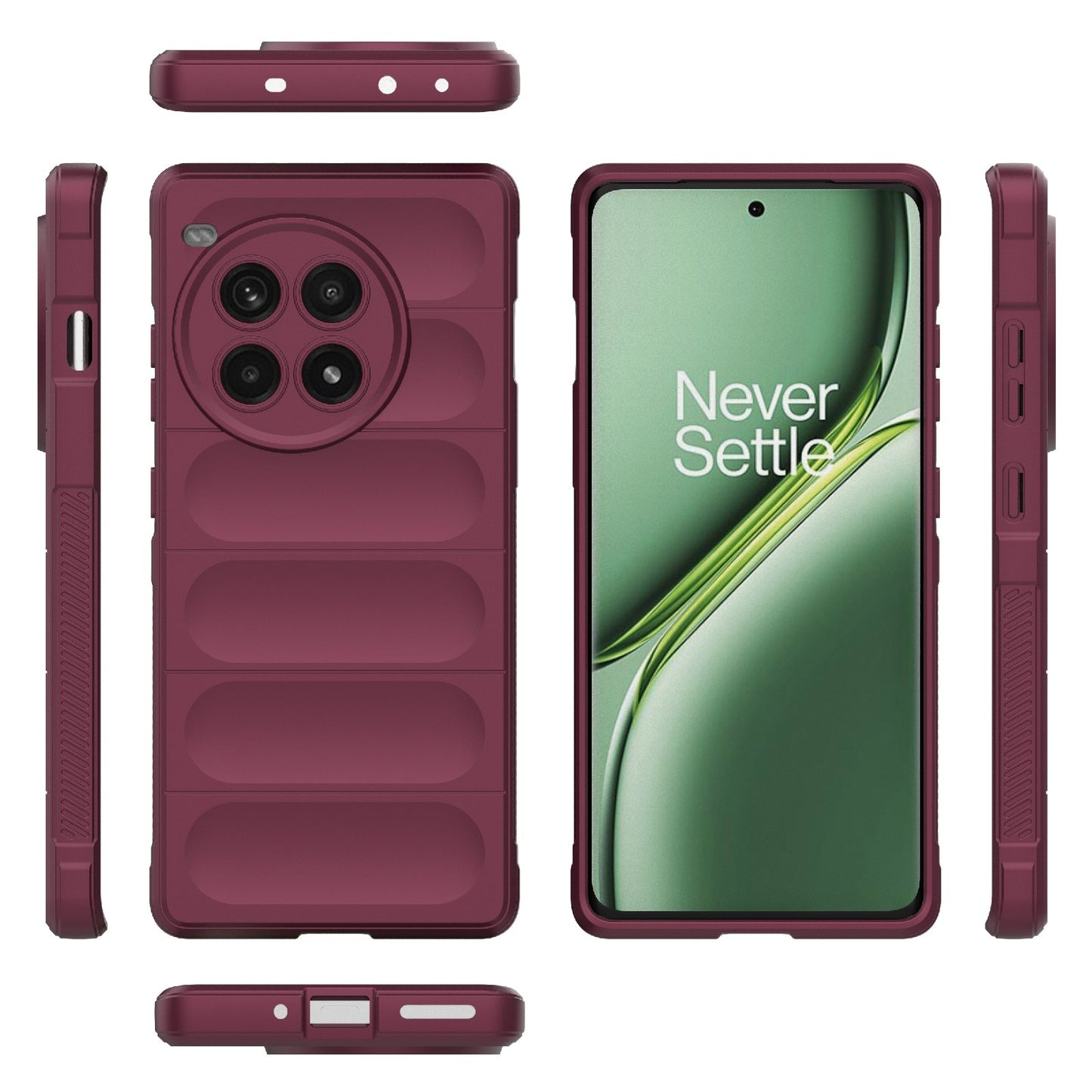 OnePlus Ace 3 Pro 5G Magic Shield TPU + Flannel Phone Case - Stylish, Durable, and Lightweight Protection