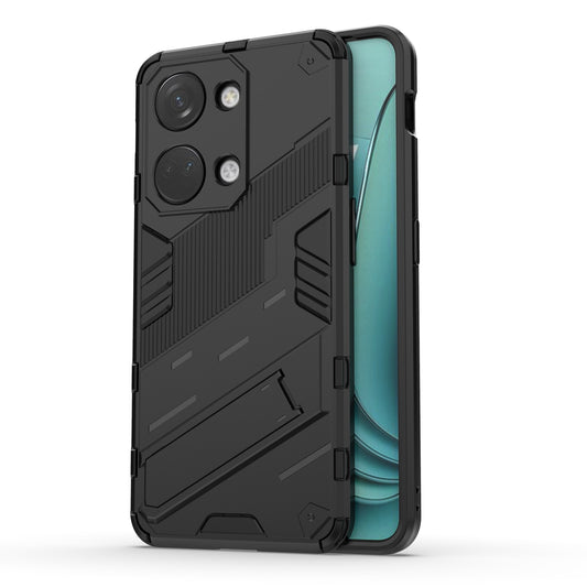 OnePlus Ace 2V Punk Shockproof Phone Case - Punk Armor 2-in-1 PC + TPU with Invisible Holder