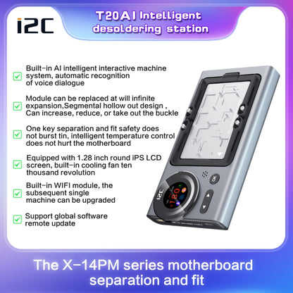 i2C T20 Heating Platform Module for iPhone 14 Series - Intelligent Temperature Control, Self-Locking Design