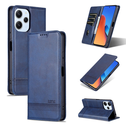 Xiaomi Redmi 12 4G Leather Wallet Case with Card Holder & Magnetic Closure