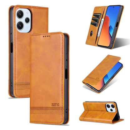 Xiaomi Redmi 12 4G Leather Wallet Case with Card Holder & Magnetic Closure