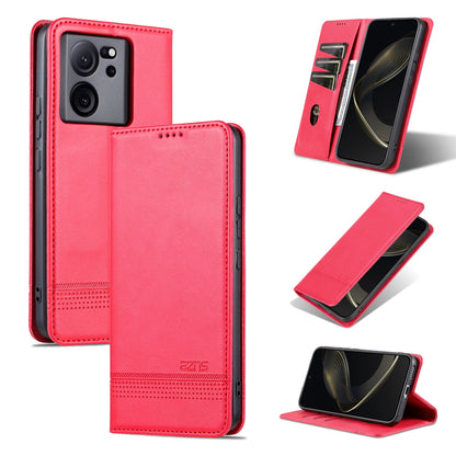 Xiaomi Redmi K60 Ultra/Mi 13T/13T Pro Leather Wallet Case with Card Holder & Magnetic Closure