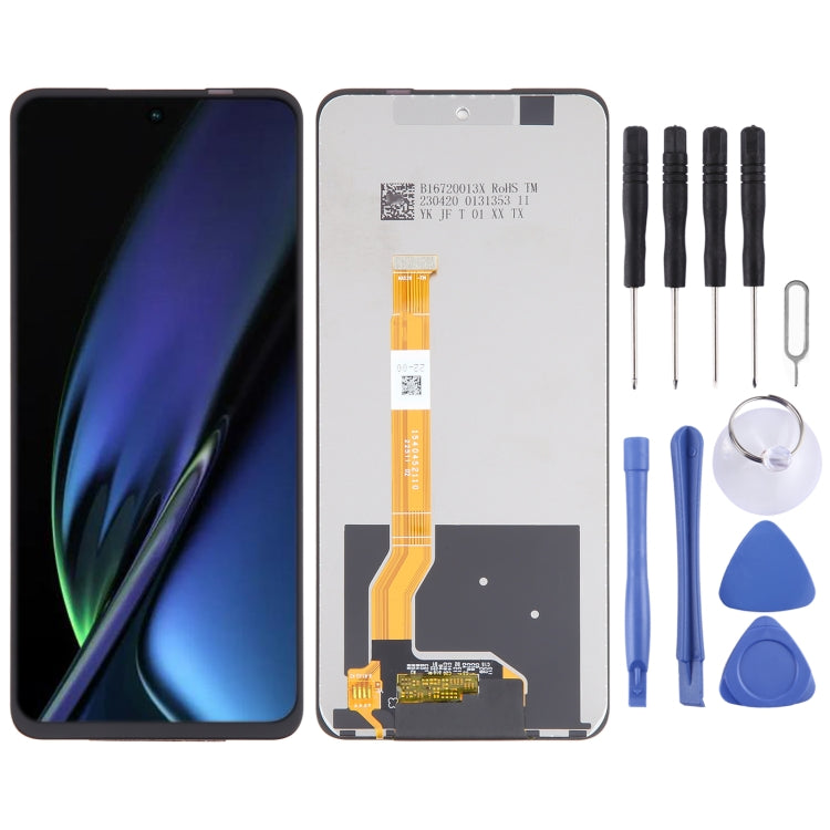 OEM LCD Screen Assembly with Digitizer for OPPO K11x 5G - Full Replacement Part