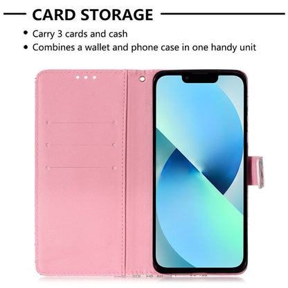 iPhone 15 Plus Leather Flip Phone Case with 3D Painted Design, Card Holder, Wallet & Stand Function - Durable Protection & Easy Access