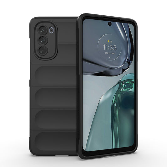 Motorola Moto G62 5G Magic Shield TPU + Flannel Phone Case - Stylish, Durable, and Lightweight Protection