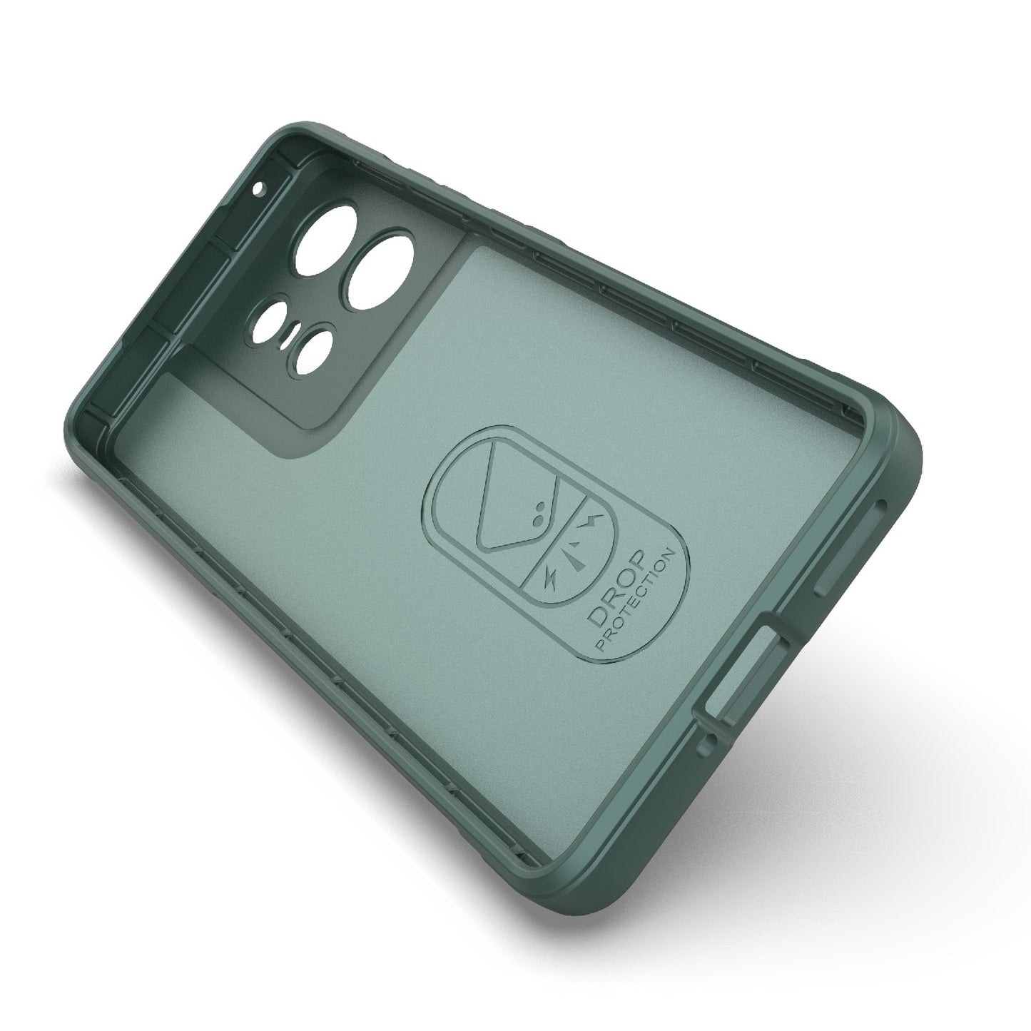 Motorola Edge 50 Pro 5G Global Magic Shield TPU + Flannel Phone Case - Stylish, Durable, and Lightweight Protection