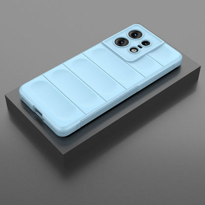 Motorola Edge 50 Pro 5G Global Magic Shield TPU + Flannel Phone Case - Stylish, Durable, and Lightweight Protection