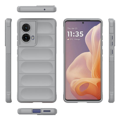 Motorola Moto G85 5G Global Magic Shield TPU + Flannel Phone Case - Stylish, Durable, and Lightweight Protection