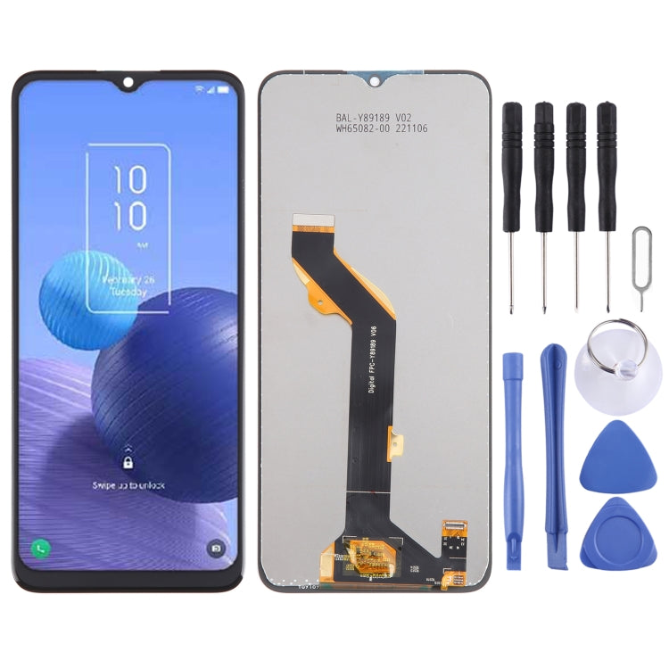 OEM LCD Screen and Touch Digitizer Assembly for TCL 408 - Full Replacement Unit, Test Before Installation