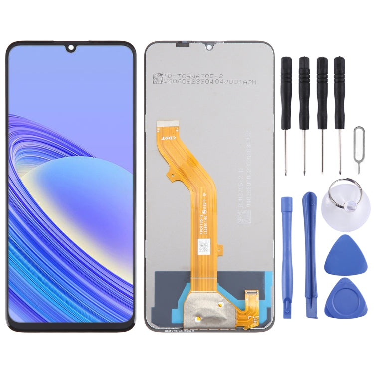 OEM LCD Screen and Digitizer Assembly for TCL 40 SE - Full Replacement Part with Testing Tips