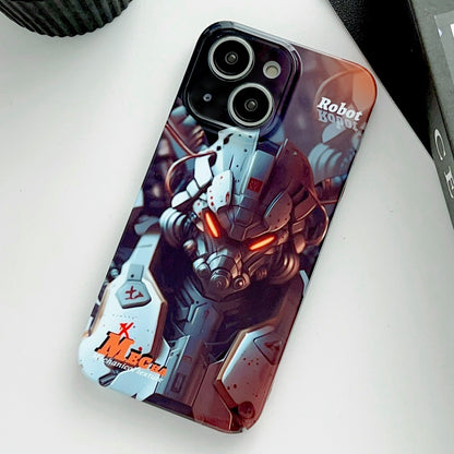 iPhone 14 Plus Painted Pattern PC Phone Case with Precise Hole Design