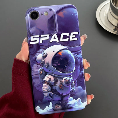 iPhone 7 Painted Pattern PC Phone Case with Precise Hole Design