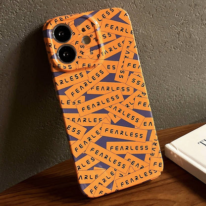 iPhone 12 Painted Pattern PC Phone Case with Precise Hole Design