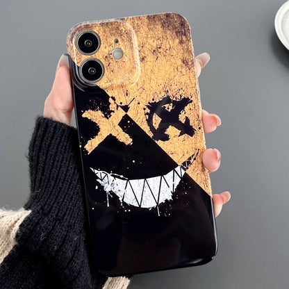 iPhone 12 Painted Pattern PC Phone Case with Precise Hole Design