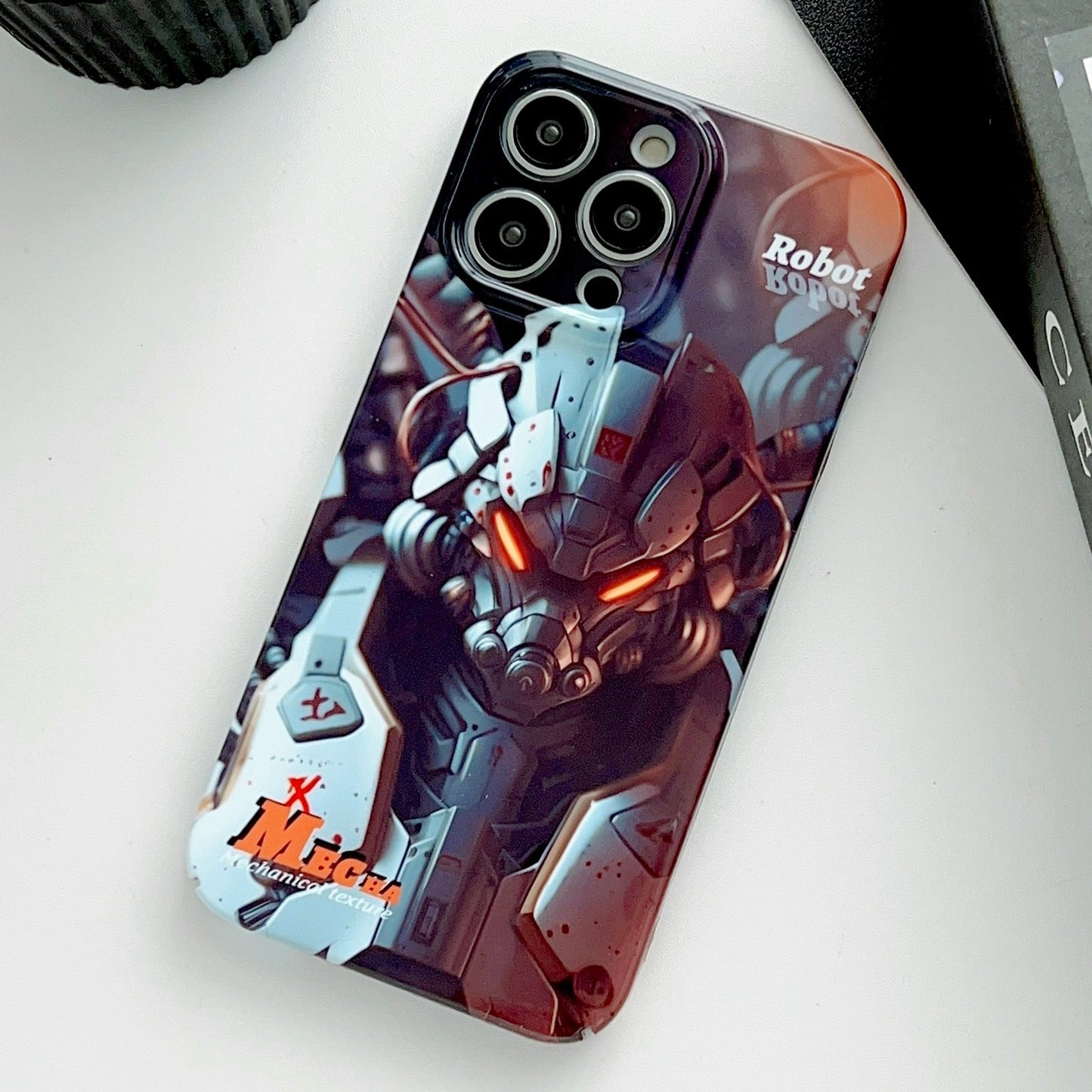 iPhone 11 Pro Max Painted Pattern PC Phone Case with Precise Hole Design