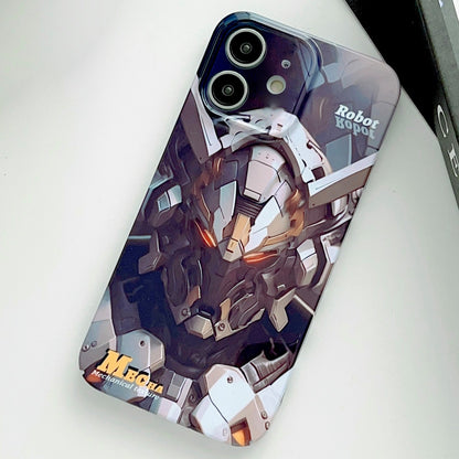 iPhone 11 Painted Pattern PC Phone Case with Precise Hole Design