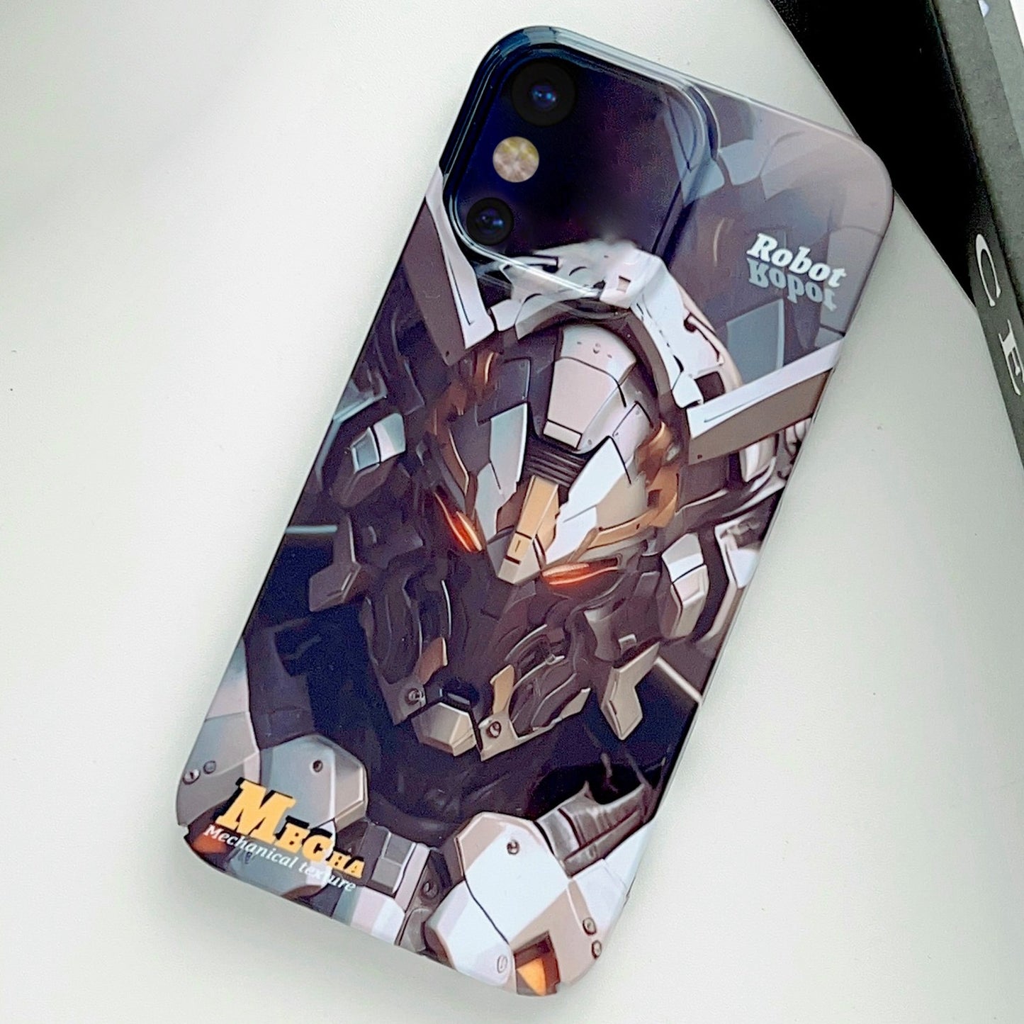 iPhone XS Painted Pattern PC Phone Case with Precise Hole Design