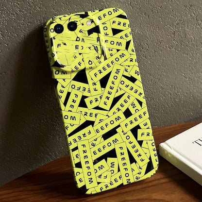 iPhone 7 Plus Painted Pattern PC Phone Case with Precise Hole Design