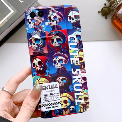 iPhone 7 Plus Painted Pattern PC Phone Case with Precise Hole Design