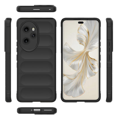 Honor 100 Pro 5G Magic Shield TPU + Flannel Phone Case - Stylish, Durable, and Lightweight Protection